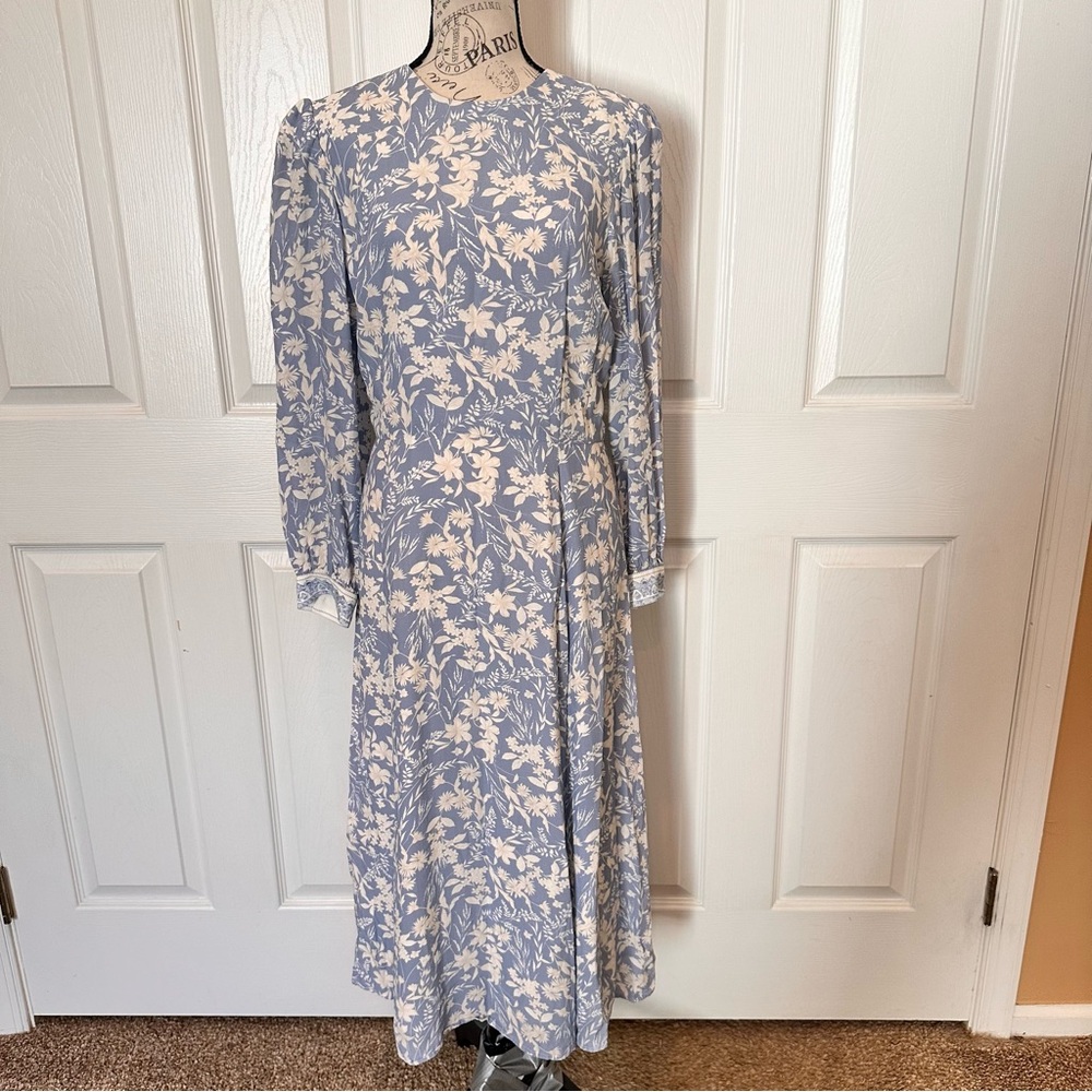 Antonio Melani Born On Fifth Alizee Long Sleeve Midi  Dress Size 10 Cottage Boho